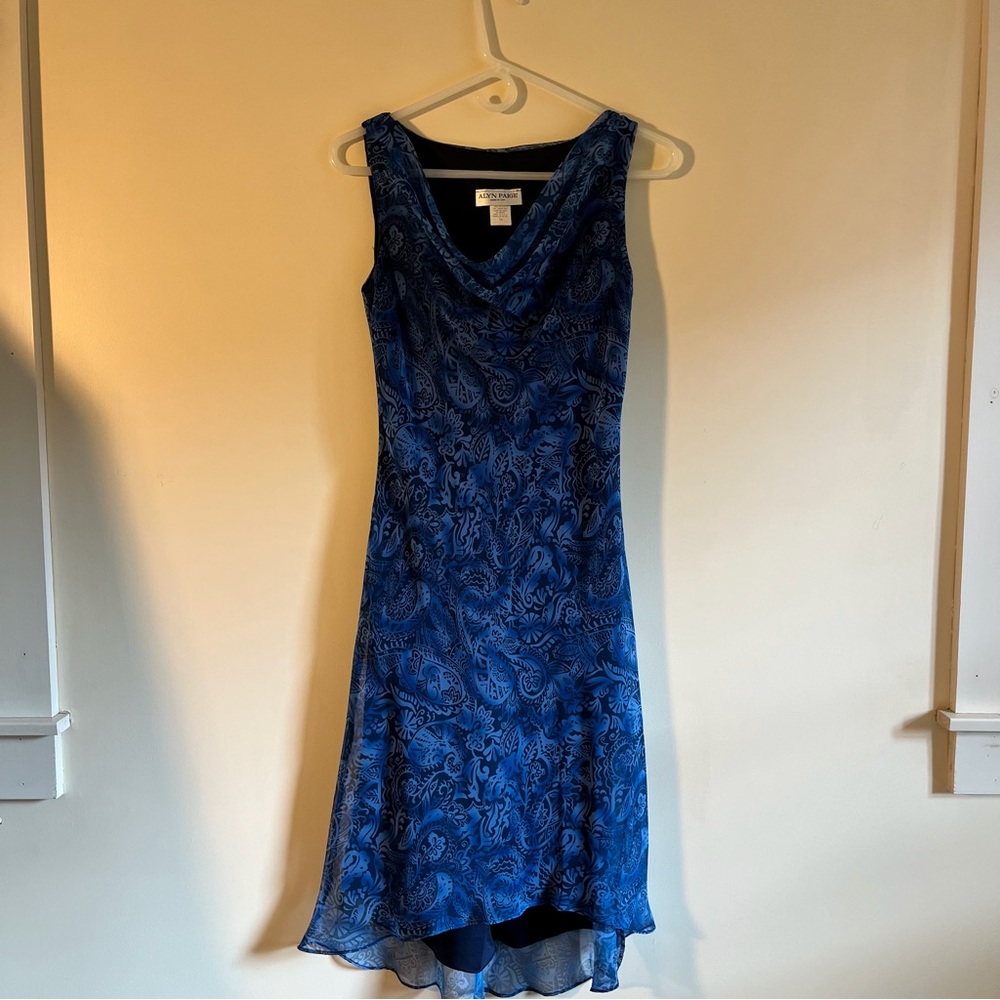 Alyn Paige vintage blue dress - Picture 4 of 7